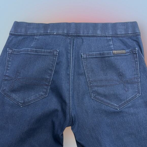 DENIZEN by LEVI’s Women’s Small Pull On LOW RISE ANKLE JEGGING Blue Jeans - Picture 3 of 5